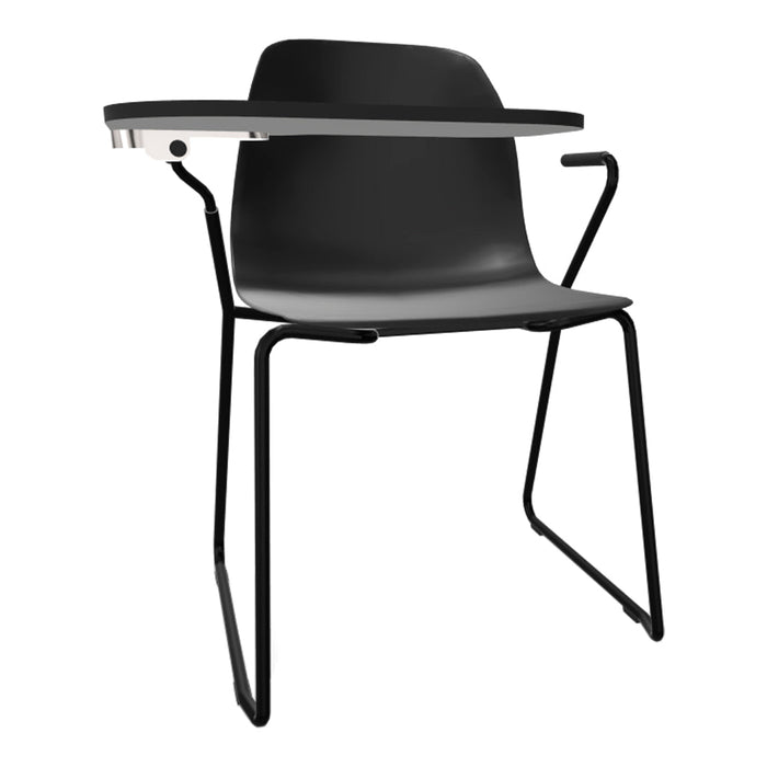 Pelican 09 Chair - Writing Tablet - Sled Base