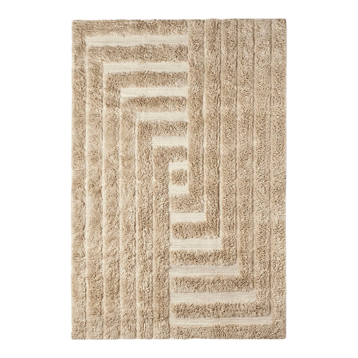 Shaggy Labyrinth Rug