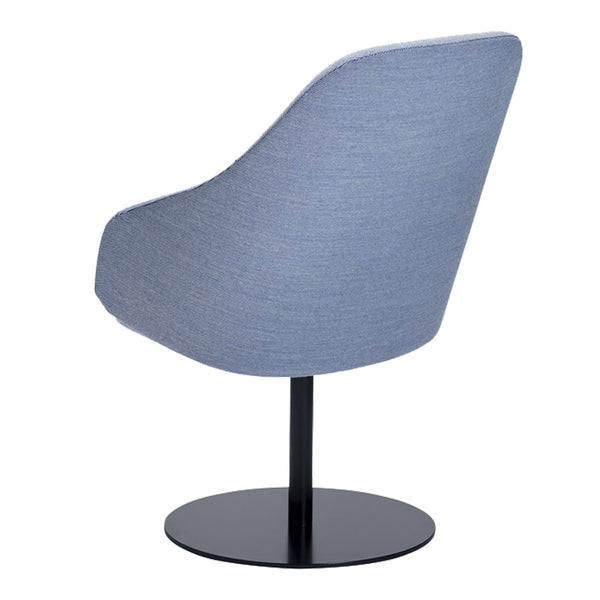 Sola Lounge Armchair - Disc Base, High Back
