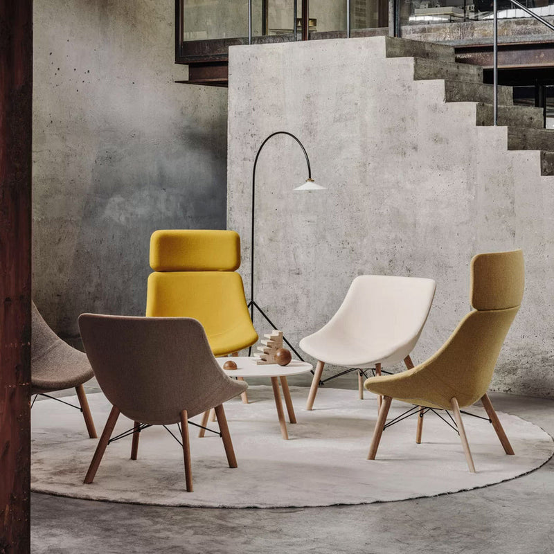 Auki Coffee Table - Wooden Legs
