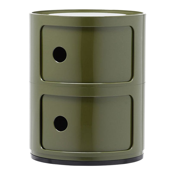 Componibili Round 2 Door Storage Tower