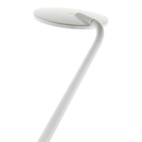 Modern white lamp with a sleek, minimalist design and smooth finish, perfect for contemporary spaces.