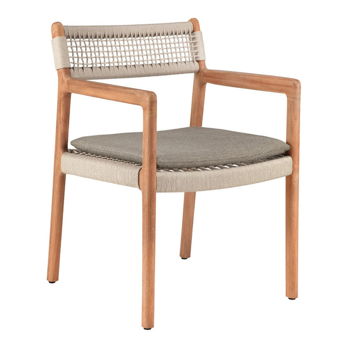 Jack Woven Outdoor Dining Armchair w/ Cushion