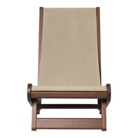 Beige fabric with a smooth texture on a wooden frame. Simple and modern design with natural color tones.