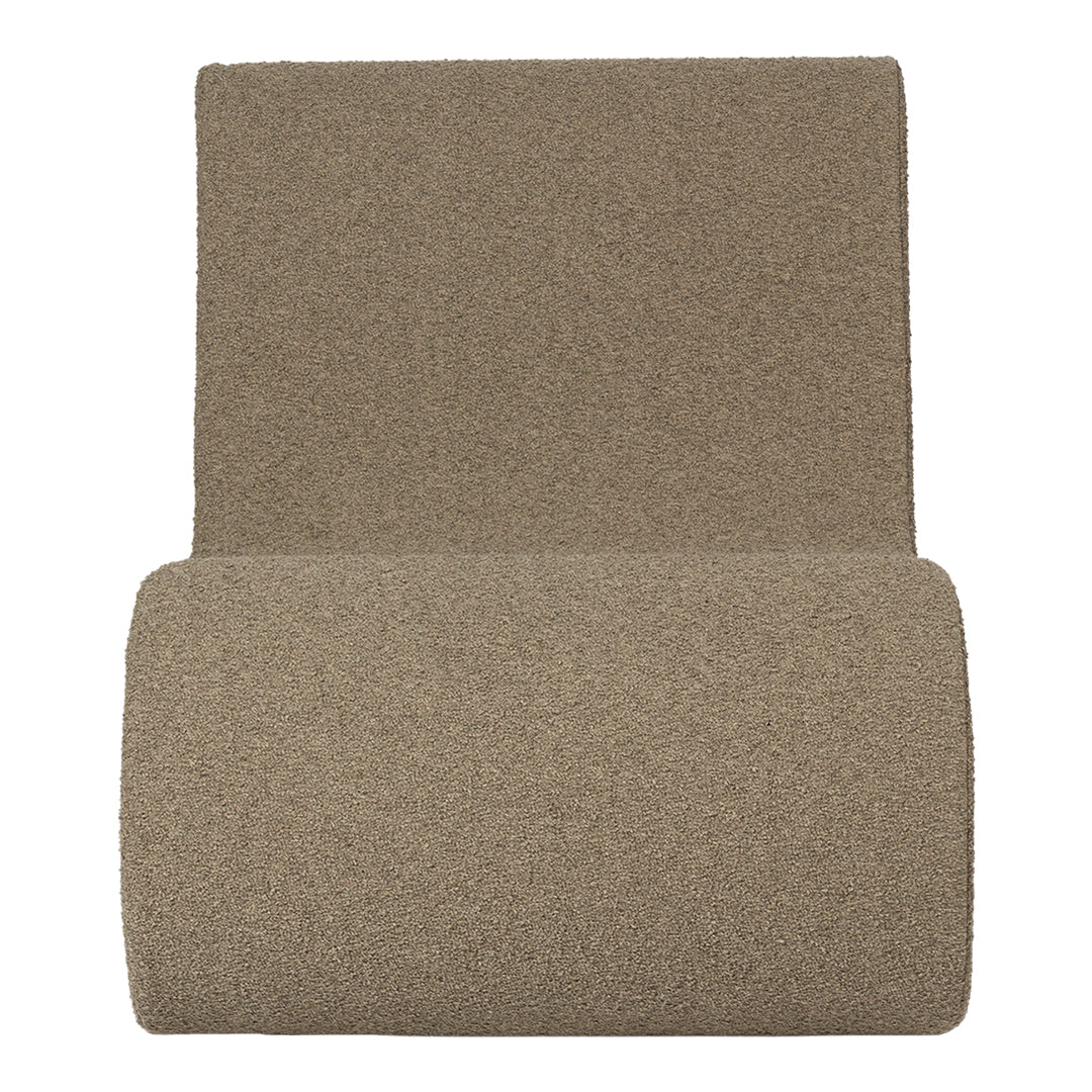 Tan textured rug with a soft, neutral hue, featuring a seamless, minimalist design. Ideal for any decor style.