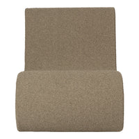 Tan textured rug with a soft, neutral hue, featuring a seamless, minimalist design. Ideal for any decor style.