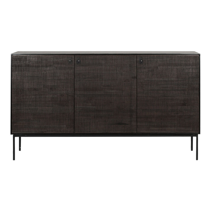 Teak Grooves Sideboard