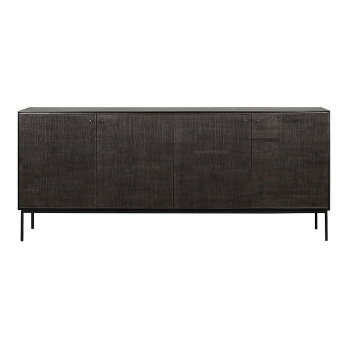 Teak Grooves Sideboard