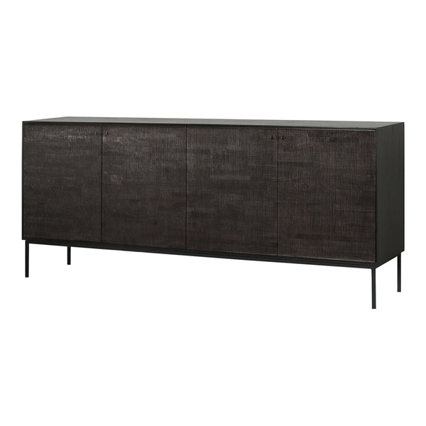 Teak Grooves Sideboard