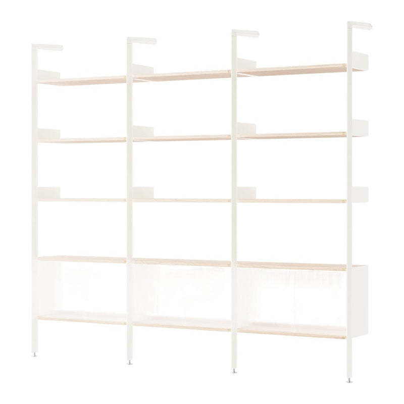 Rombe Modular Shelving System - Configuration K