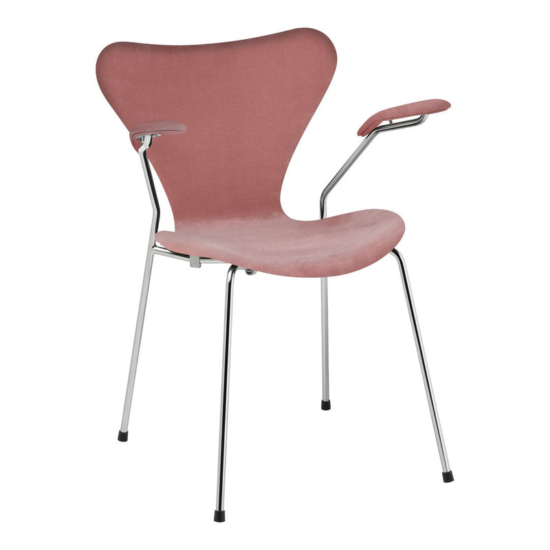 Series 7 Armchair 3207 - Fully Upholstered, Velvet