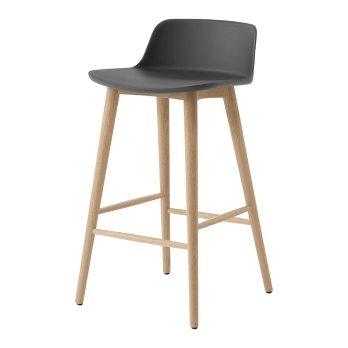 Rely HW118 Counter Stool - Wood Base