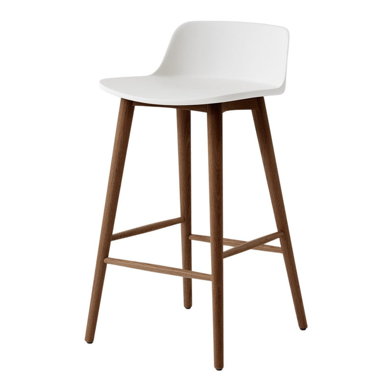 Rely HW118 Counter Stool - Wood Base