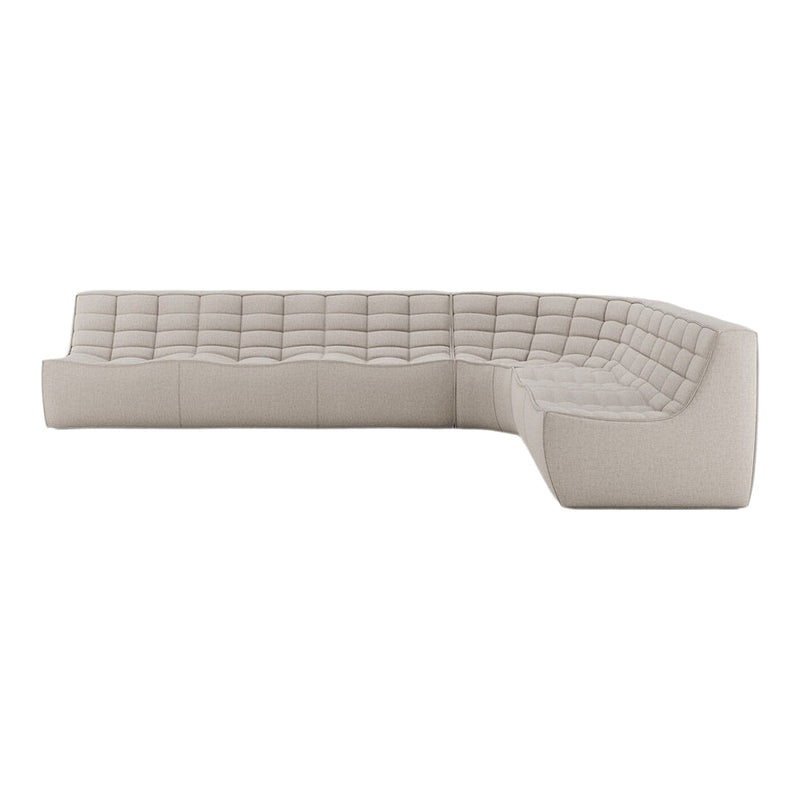 N701 Pre-Configured L-Shaped Sofa - Two Seater + Three Seater