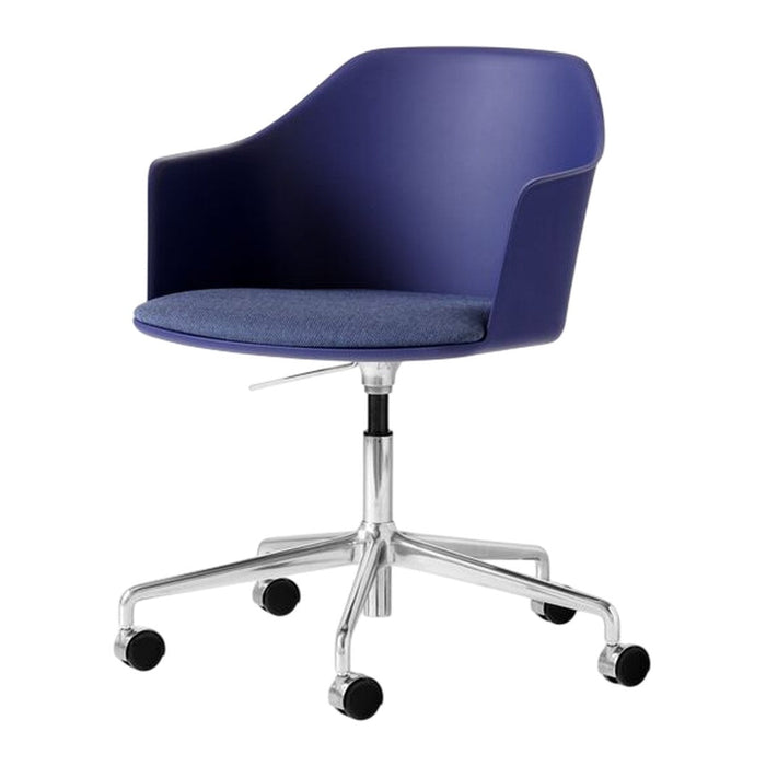 Rely HW54 Office Armchair - 5-Star Swivel Base w/ Gaslift & Casters - Seat Upholstered
