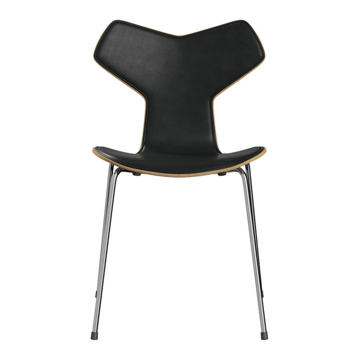 Grand Prix Chair 3130 - Clear Lacquered - Front Upholstered