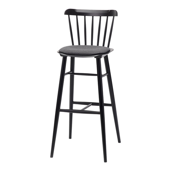 Ironica Barstool - Seat Upholstered - Beech Frame