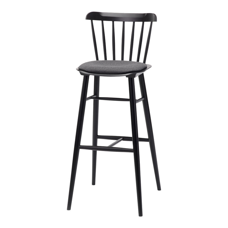 Ironica Barstool - Seat Upholstered - Beech Frame