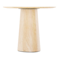 Light wood finish with a subtle grain pattern, featuring a sleek, minimalist design in natural tones.
