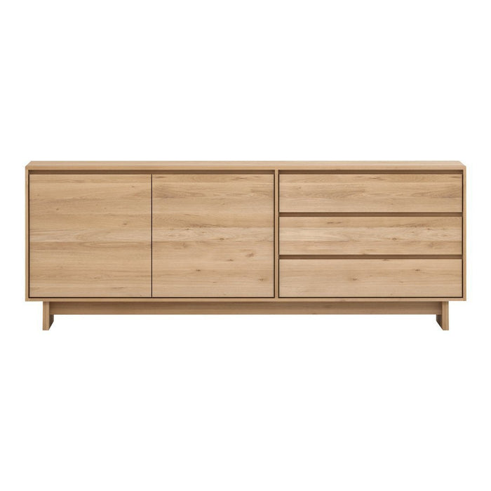 Wave Sideboard - 2 Doors with 3 Drawers