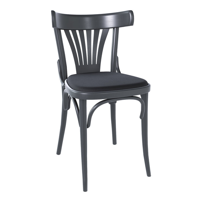 Chair 56 - Seat Upholstered - Beech Pigment Frame