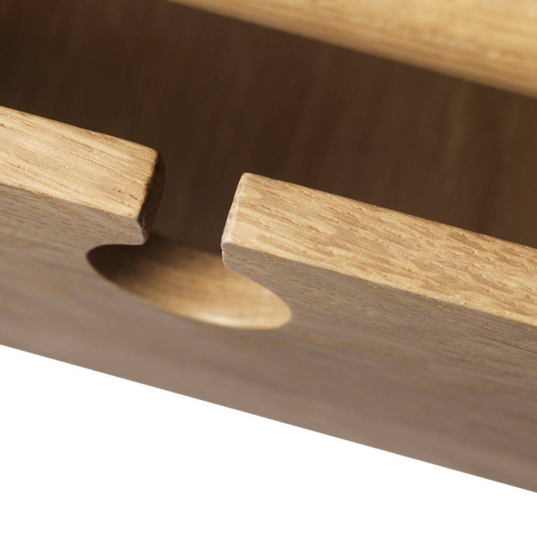 Light brown wood grain with smooth, natural finish and subtle texture details.