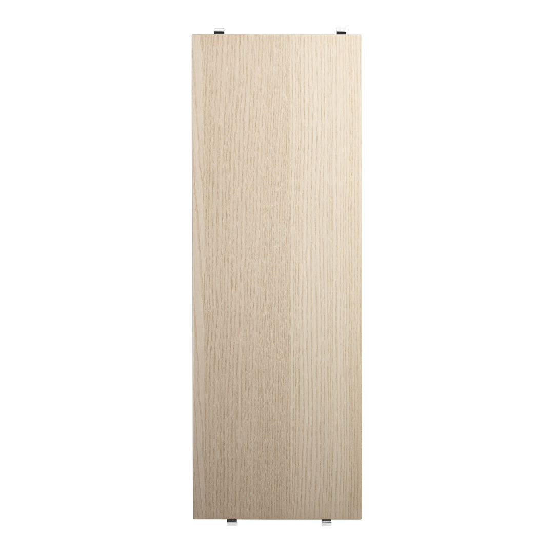 Light beige wood panel with a subtle vertical grain pattern, perfect for modern decor.