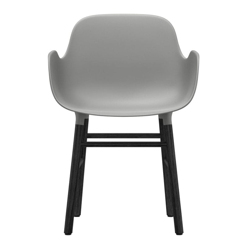 Form Armchair - Wood Legs