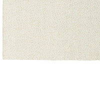 Cream textured fabric with subtle geometric pattern, ideal for home decor and upholstery projects.