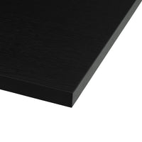 Smooth black surface with a subtle brushed texture, showcasing a sleek and modern design.