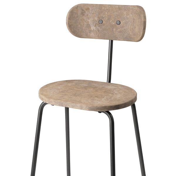 Earth Counter Stool w/ Backrest