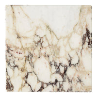 Beige and white marble tile with intricate brown veining and soft, natural patterns. Perfect for elegant decor.