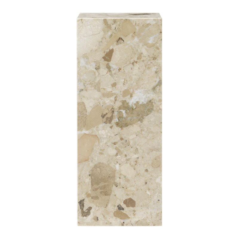 Marble Plinth Side Table - Pedestal