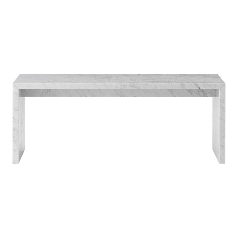 Marble Plinth Lounge Table - Bridge