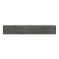 Gray rectangular surface with a smooth, textured finish. Ideal for modern decor and minimalist designs.