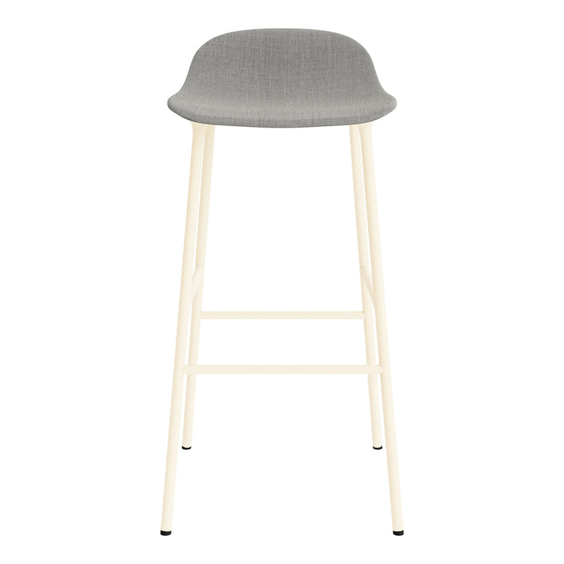 Form Bar Stool - Metal Legs - Upholstered