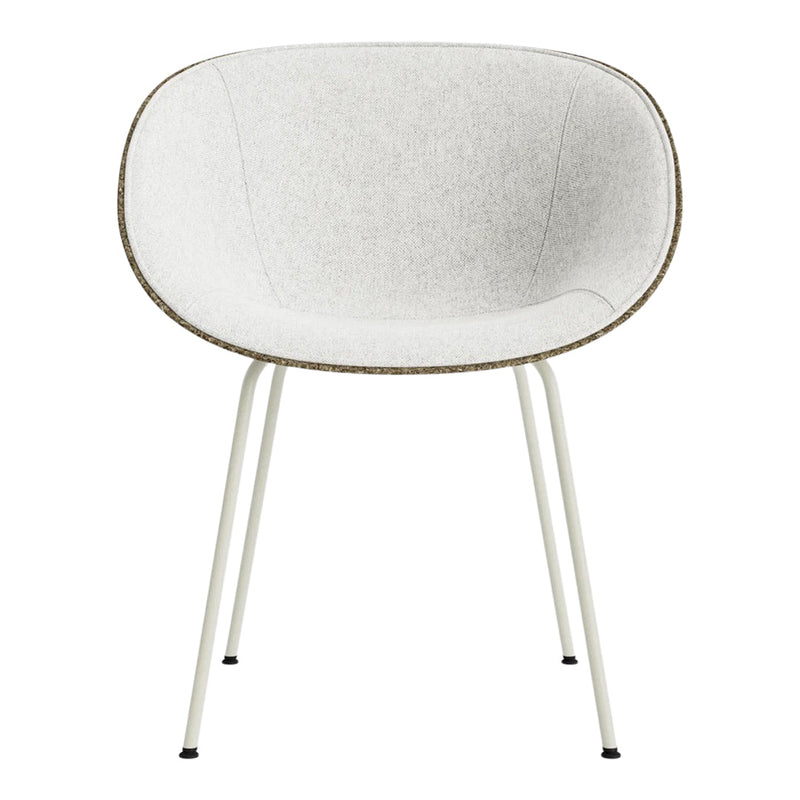 Mat Dining Chair w/ Arms - Front Upholstered