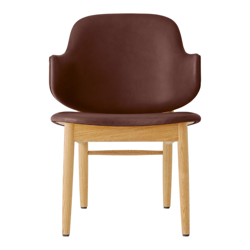 The Penguin Wooden Lounge Chair - Fully Upholstered