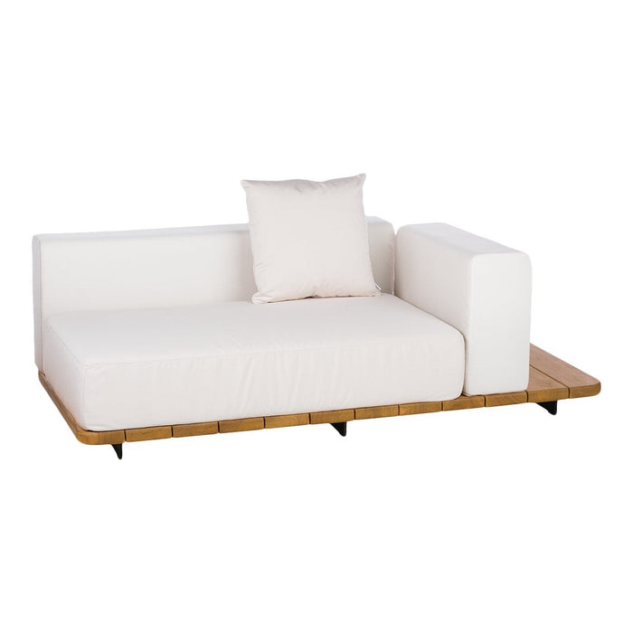 Pal Double Seat + Back - Left Arm w/ Left Platform