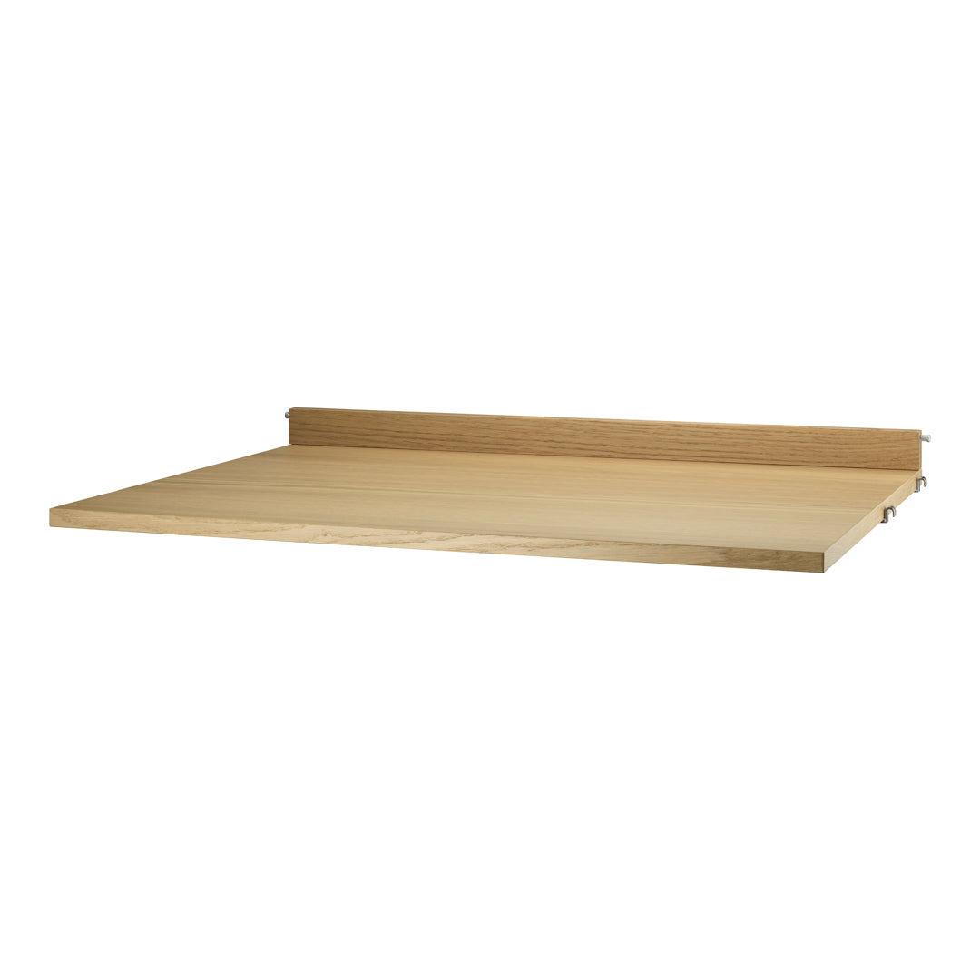 Natural wood countertop in light beige with a smooth, clean surface and minimalistic design. Perfect for any space.