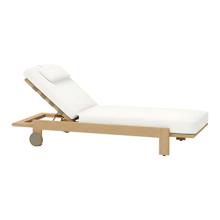 Kubik Outdoor Sunbed w/ Cushion