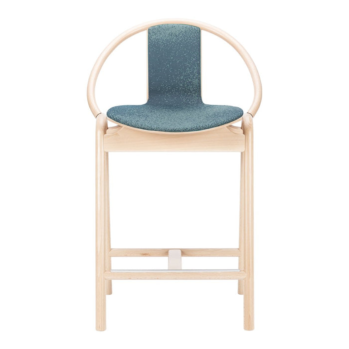 Again Counter Stool - Upholstered - Beech Frame