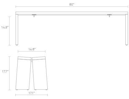 "Minimalist white desk with sleek lines and smooth finish, perfect for modern home office decor."
