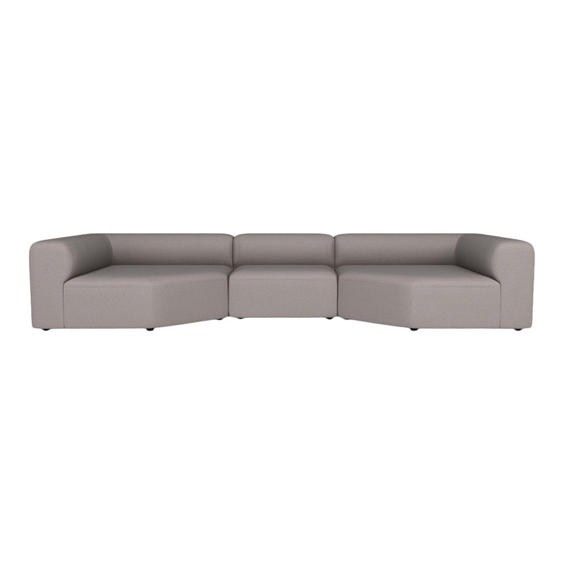Angle 3-Seater Sofa w/ Large Corners