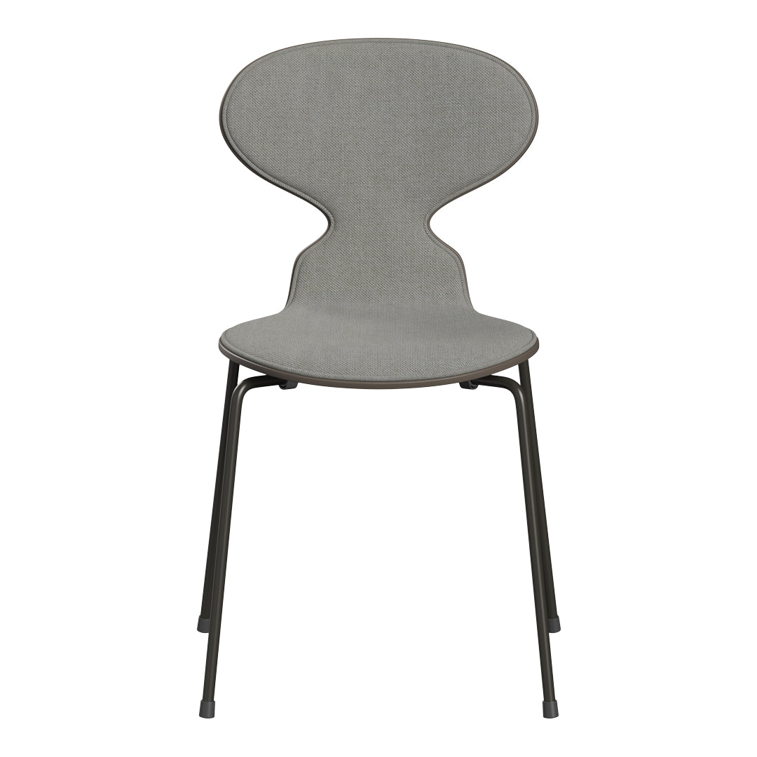 Stylish grey chair with a sleek, modern design and subtle textured fabric pattern. Perfect for contemporary spaces.