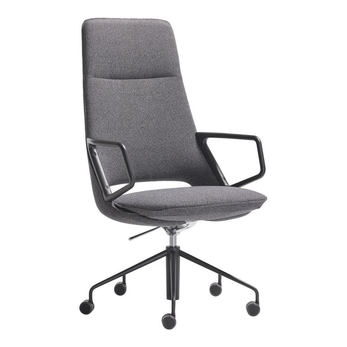 Zuma High Back - 5 Legged, Swivel w/ Casters