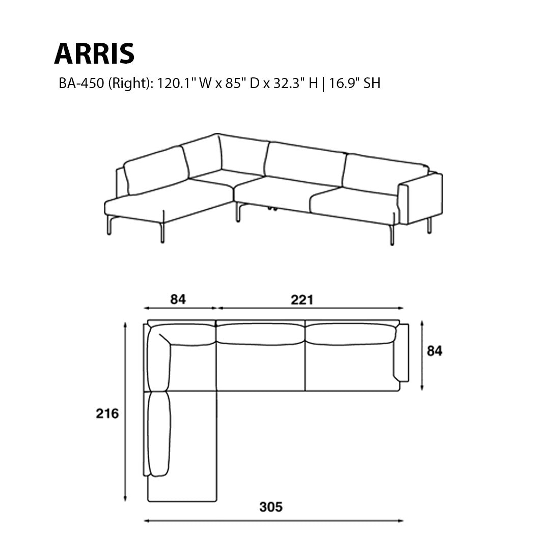 "Modern sectional sofa in neutral tones, featuring clean lines and minimalist design."