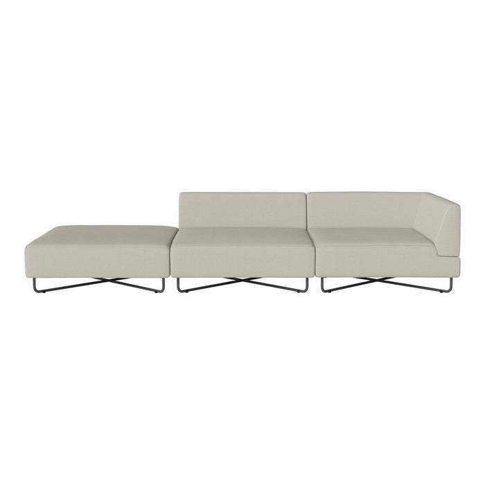 Orlando O2 Garden Sofa w/ 3 Modules & Open End