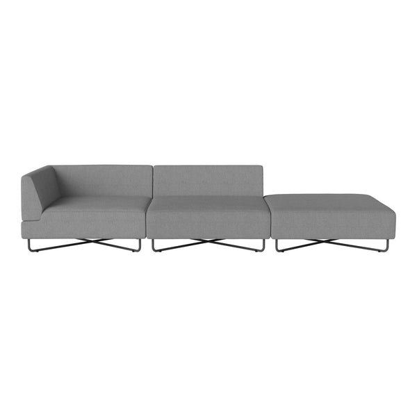 Orlando O2 Garden Sofa w/ 3 Modules & Open End