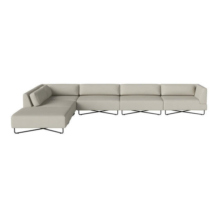 Orlando O2 Garden Sofa w/ 6 Modules & Open End